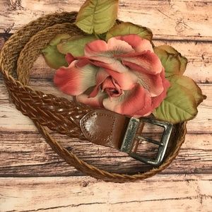 Arizona Jean Company Braided Leather Belt Large
